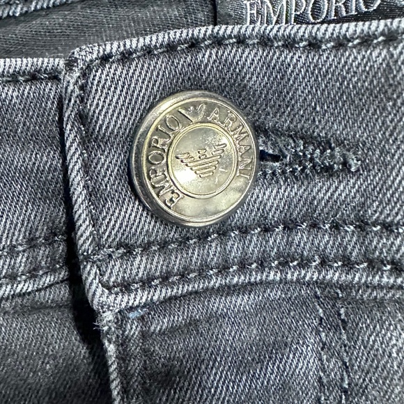 ⭐️Emporio Armani Faded Black Skinny Jeans [8006] - Picture 5 of 9